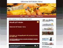 Tablet Screenshot of friskolan.nu